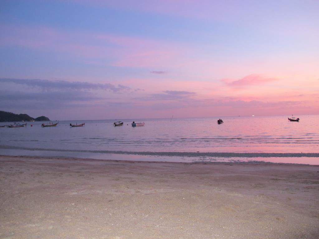 Yoga on the beach